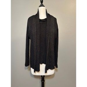 Women's Medium Jones New York Sweater with Drape Jacket